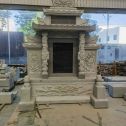 通化 芝麻灰高档墓碑、土墓，一套也支持定做