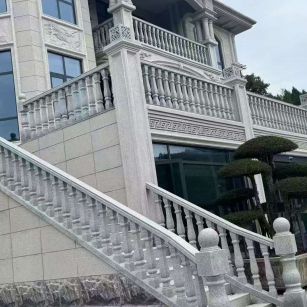 通化 芝麻白别墅，栏杆