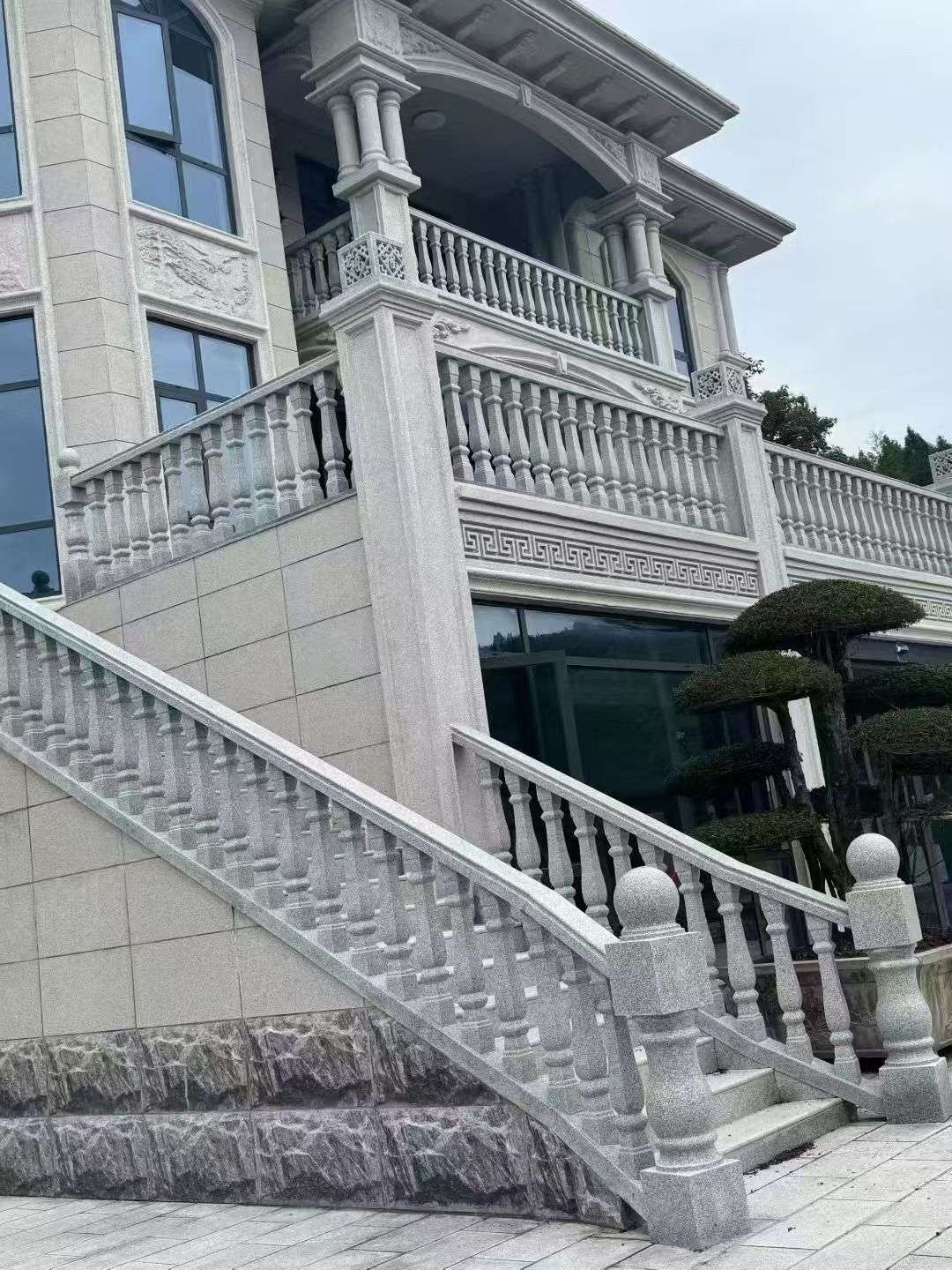 通化 芝麻白别墅，栏杆