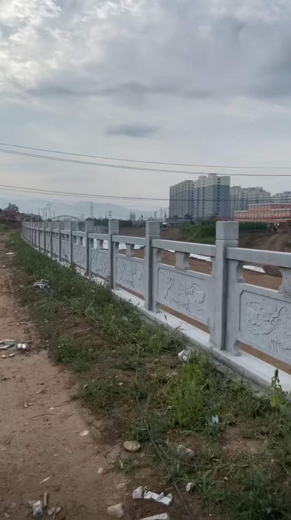 通化 石材河道栏杆
