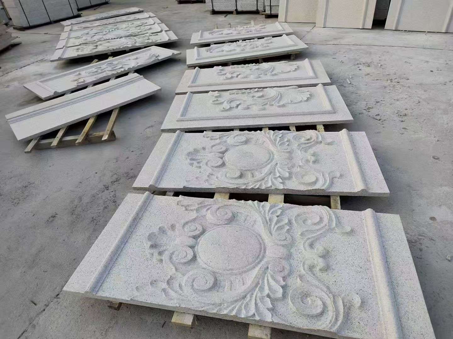 通化 芝麻白干挂雕花板