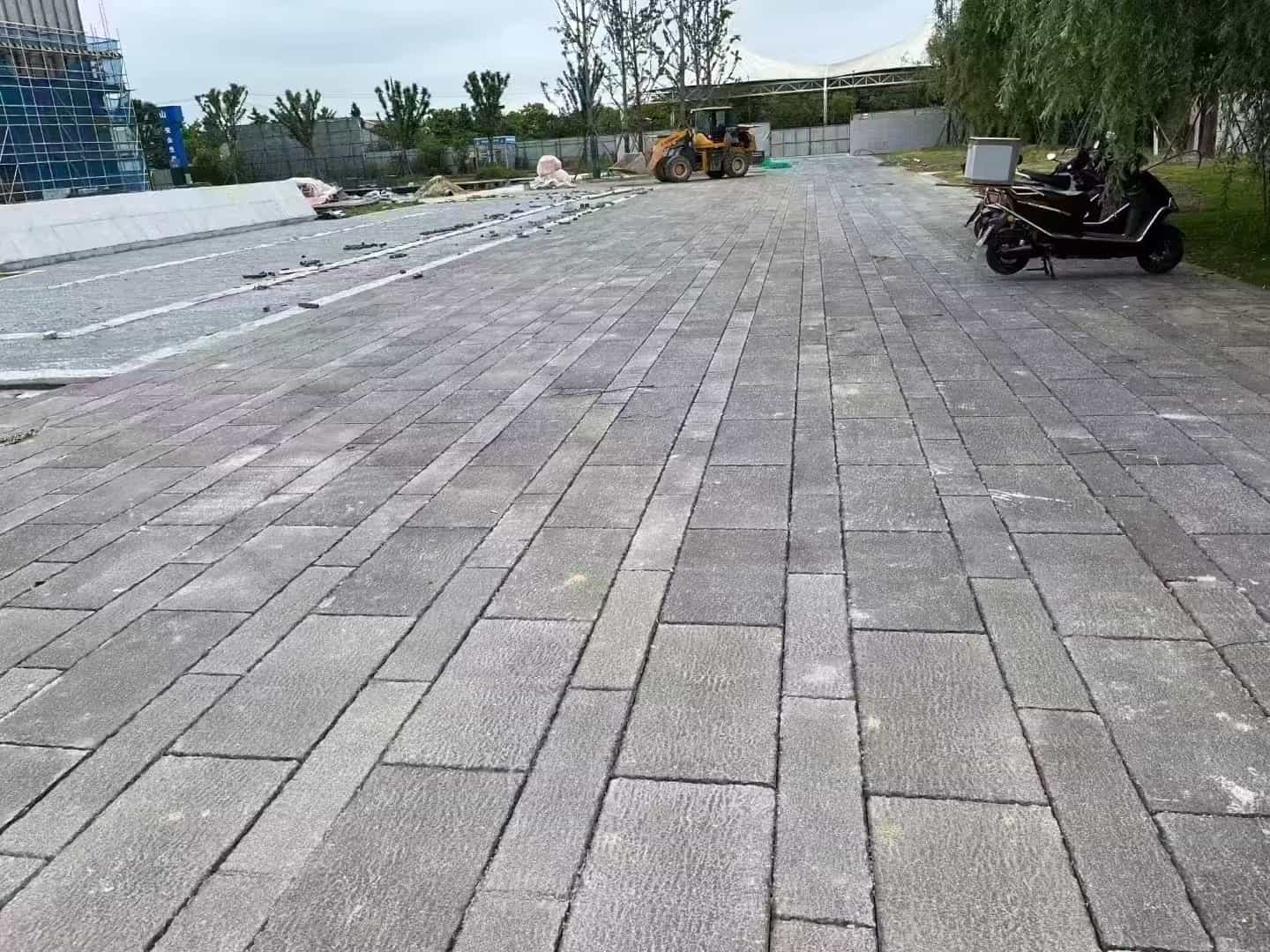 通化仿古石铺装效果