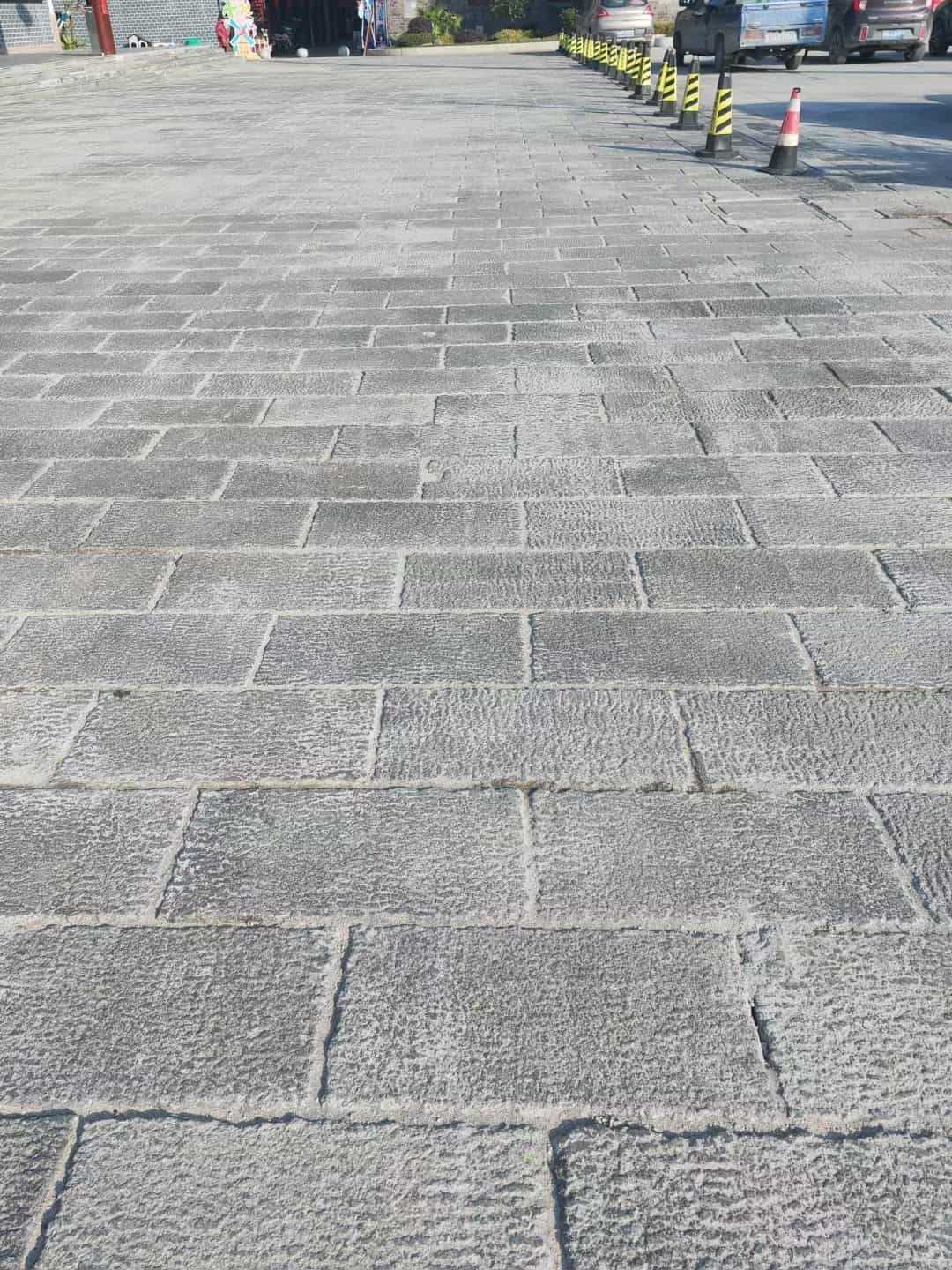 通化仿古石铺装效果