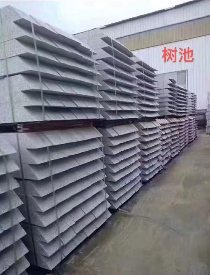 通化 芝麻灰切头树池