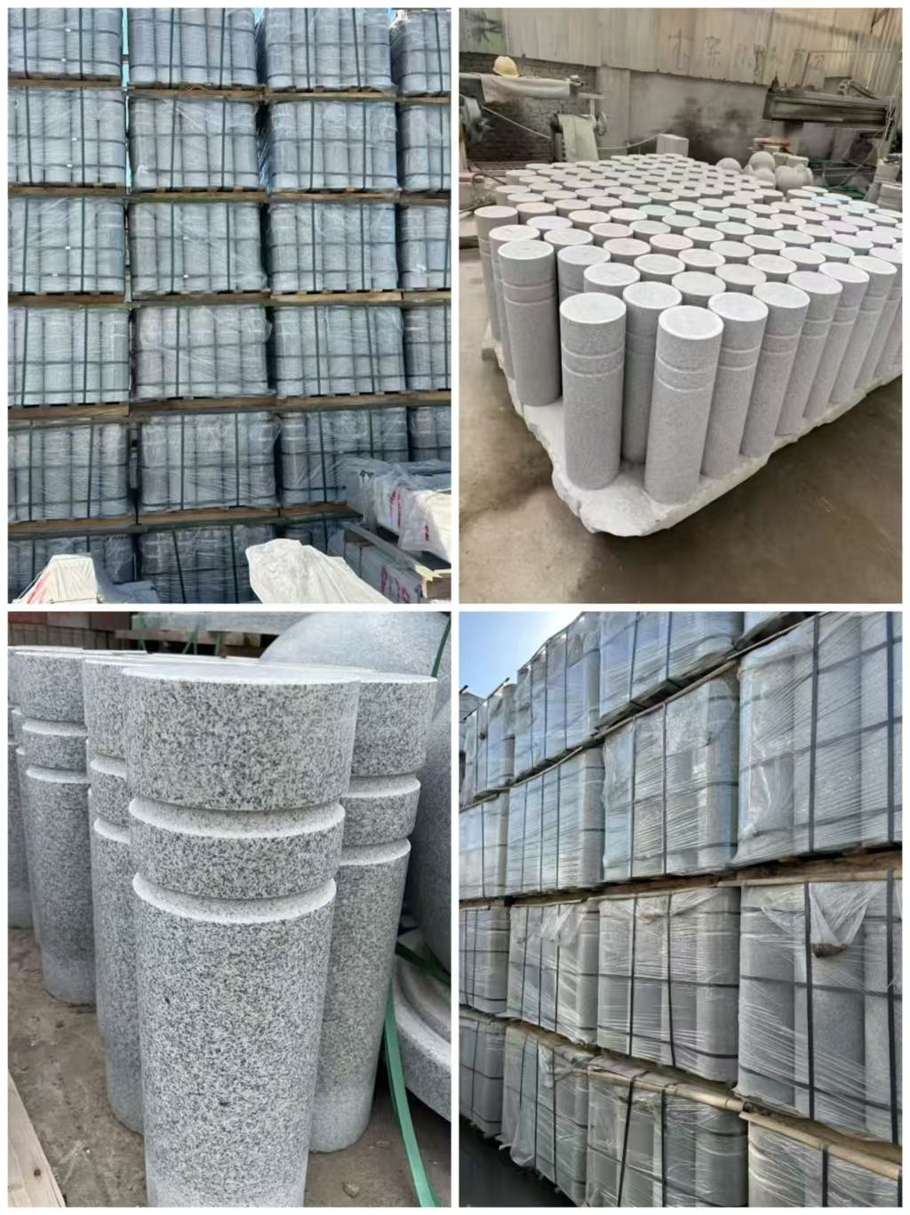 通化 芝麻白花岗岩挡车柱、隔离柱多少钱